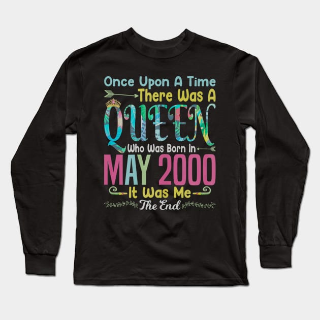 Girl 20th Birthday Gift  Girls Who Born In May 2000 Long Sleeve T-Shirt by daylightpombo3